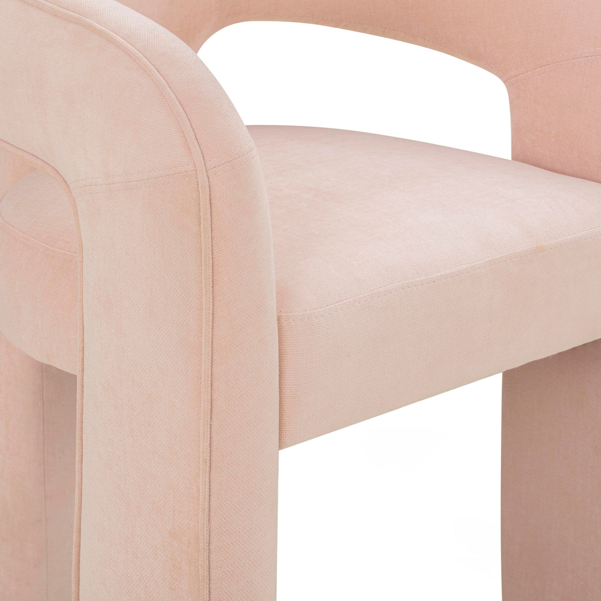 TOV Furniture Malone Blush Performance Chenille Dining Chair