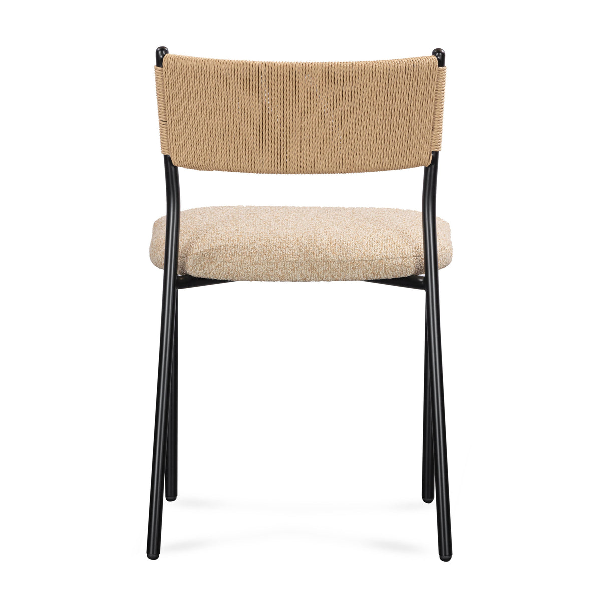 TOV Furniture Celine Tan Performance Boucle Dining Chair Set of 2