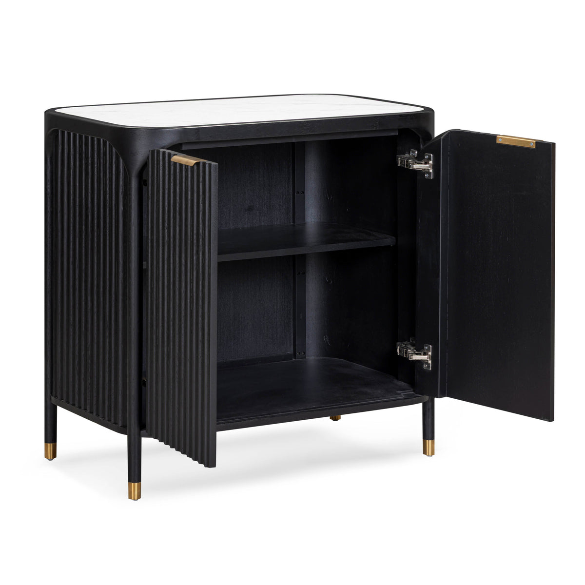 TOV Furniture Yaha Black Bar Cabinet