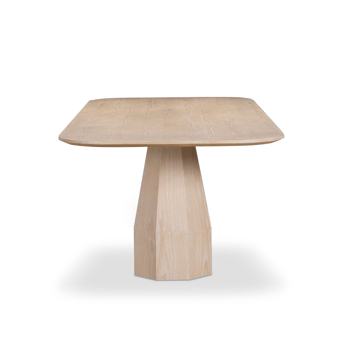 TOV Furniture Brocha Driftwood Ash Wood Rectangular 106in Dining Table