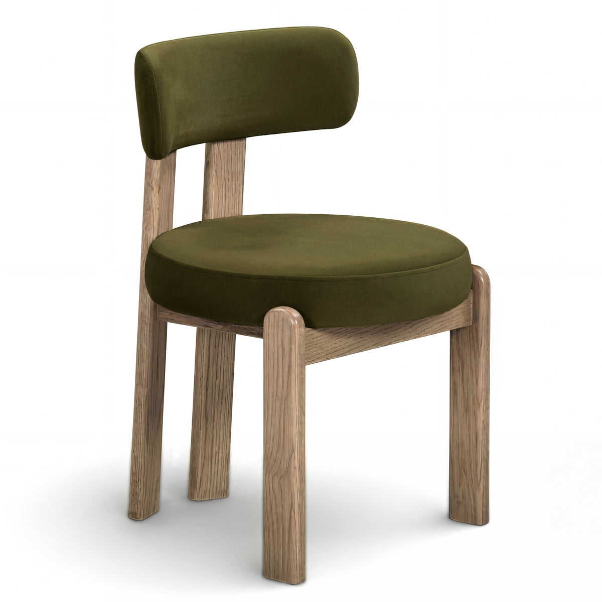 TOV Furniture Odessa Green Performance Velvet Dining Chair