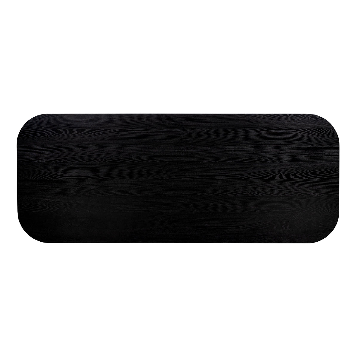 TOV Furniture Brocha Black Ash Wood Rectangular 106in Dining Table
