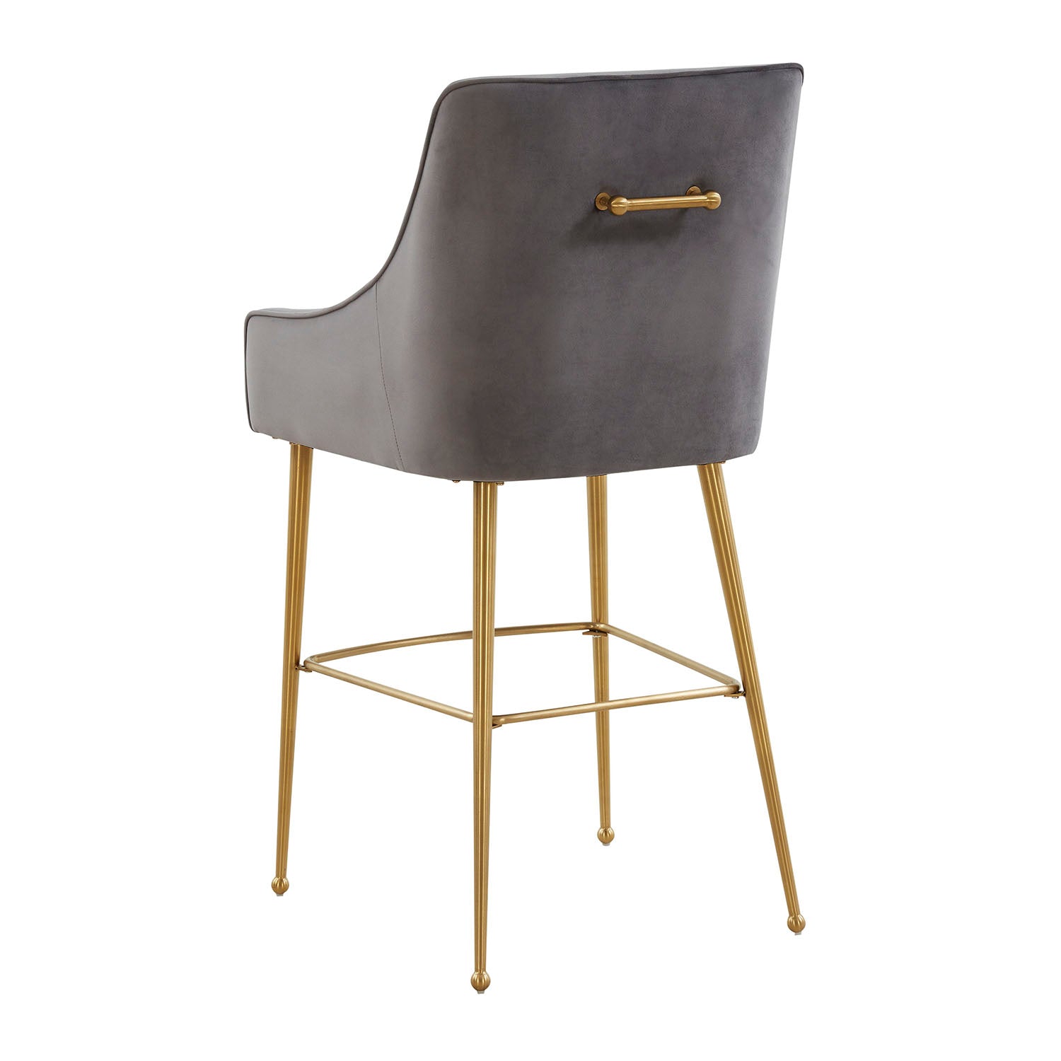 TOV Furniture Beatrix Velvet Bar Stool