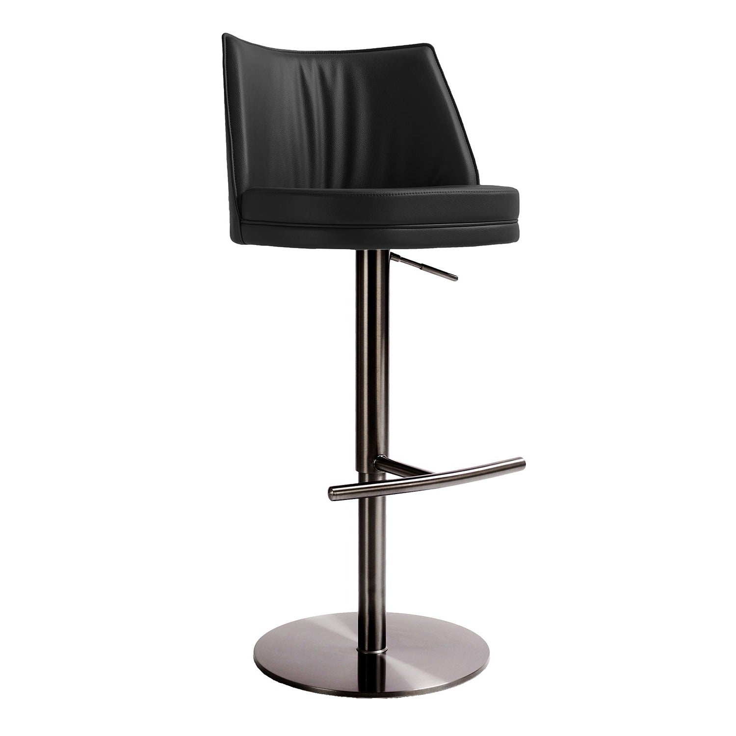 TOV Furniture Gala Vegan Leather on Adjustable Stool