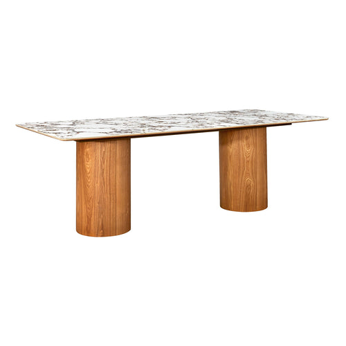 TOV Furniture Tamara Ceramic Rectangular Dining Table