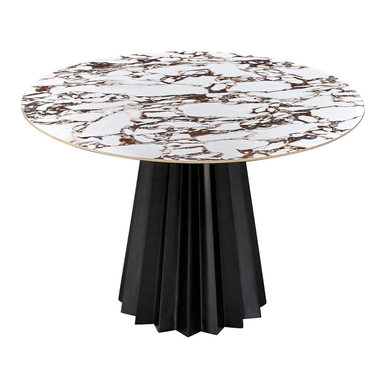 TOV Furniture Jimena Ceramic Round Dining Table