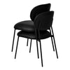 TOV McKenzie Vegan Leather Stackable Dining Chair