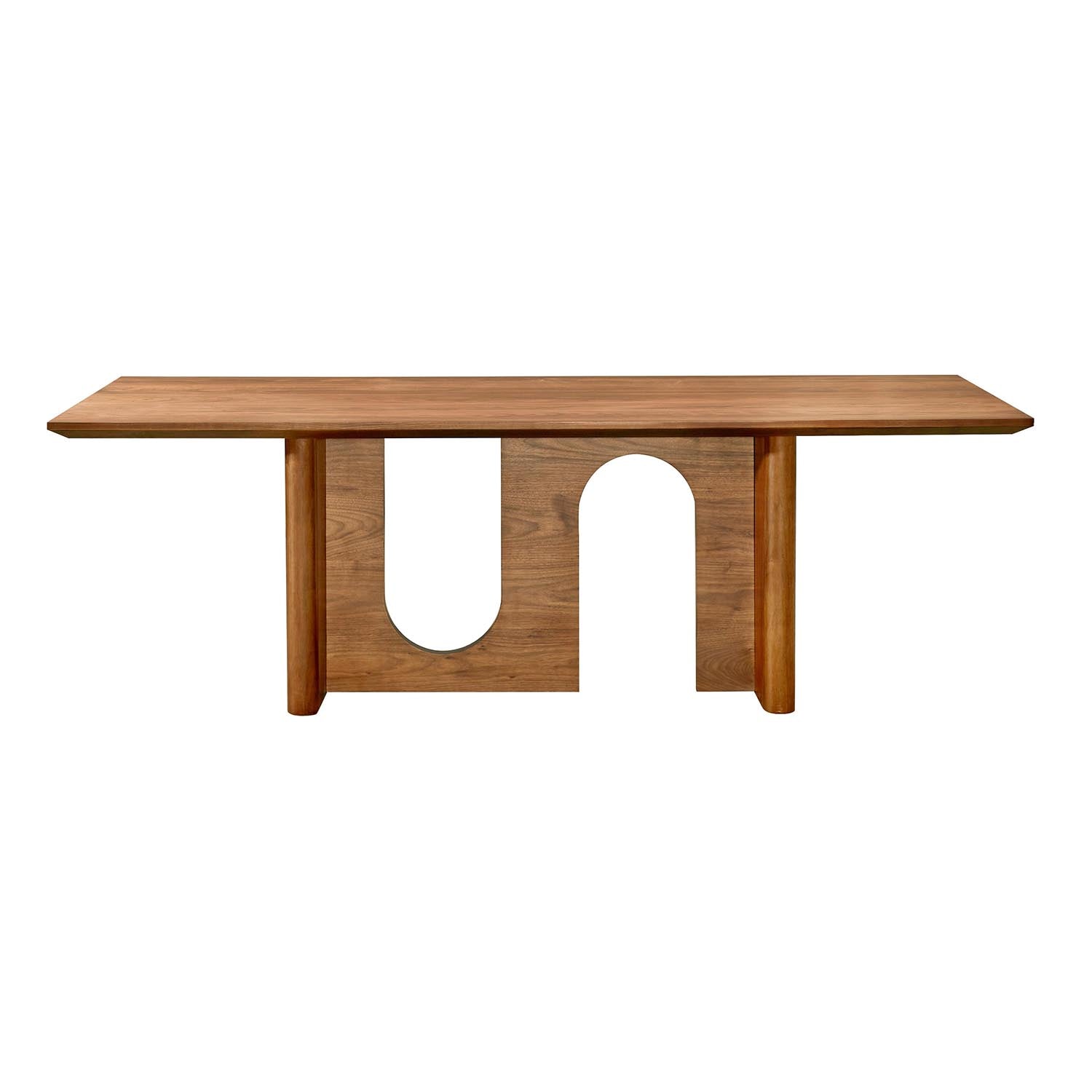 TOV Furniture Satra Walnut Rectangular Dining Table