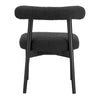 TOV Spara Black Boucle Side Chair