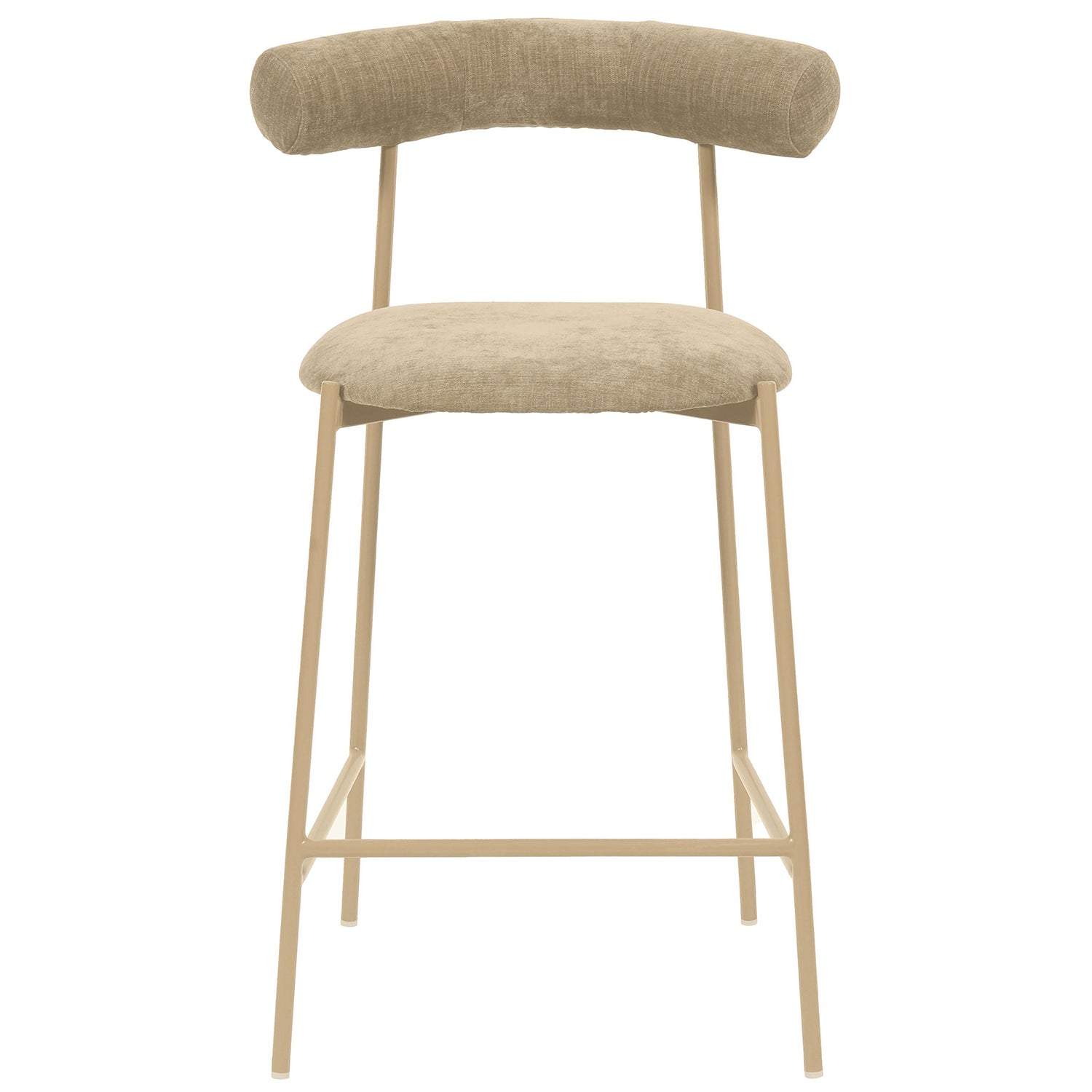 TOV Furniture Liliana Velvet Counter Stool