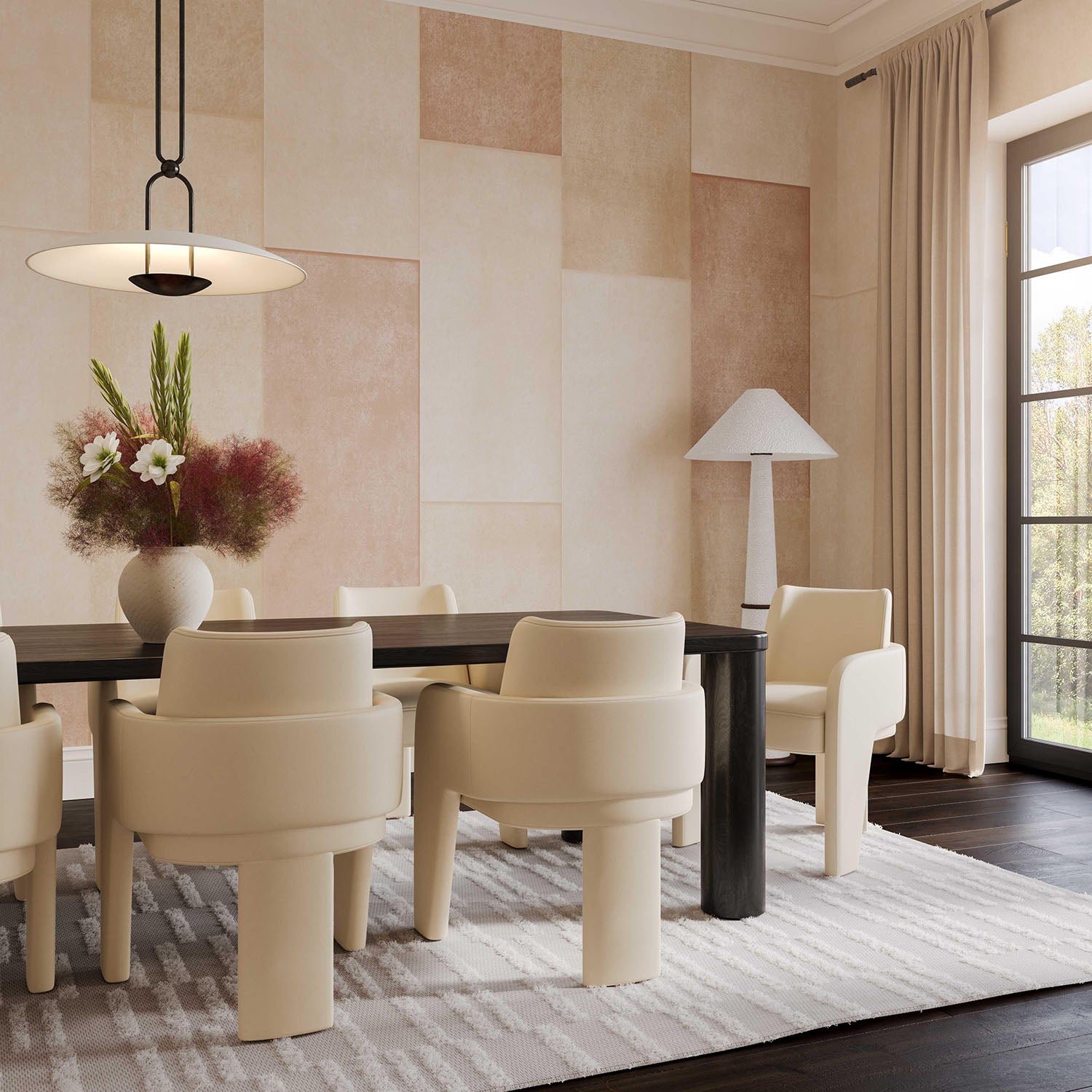 TOV Furniture Leo Performance Vegan Leather Dining Chair