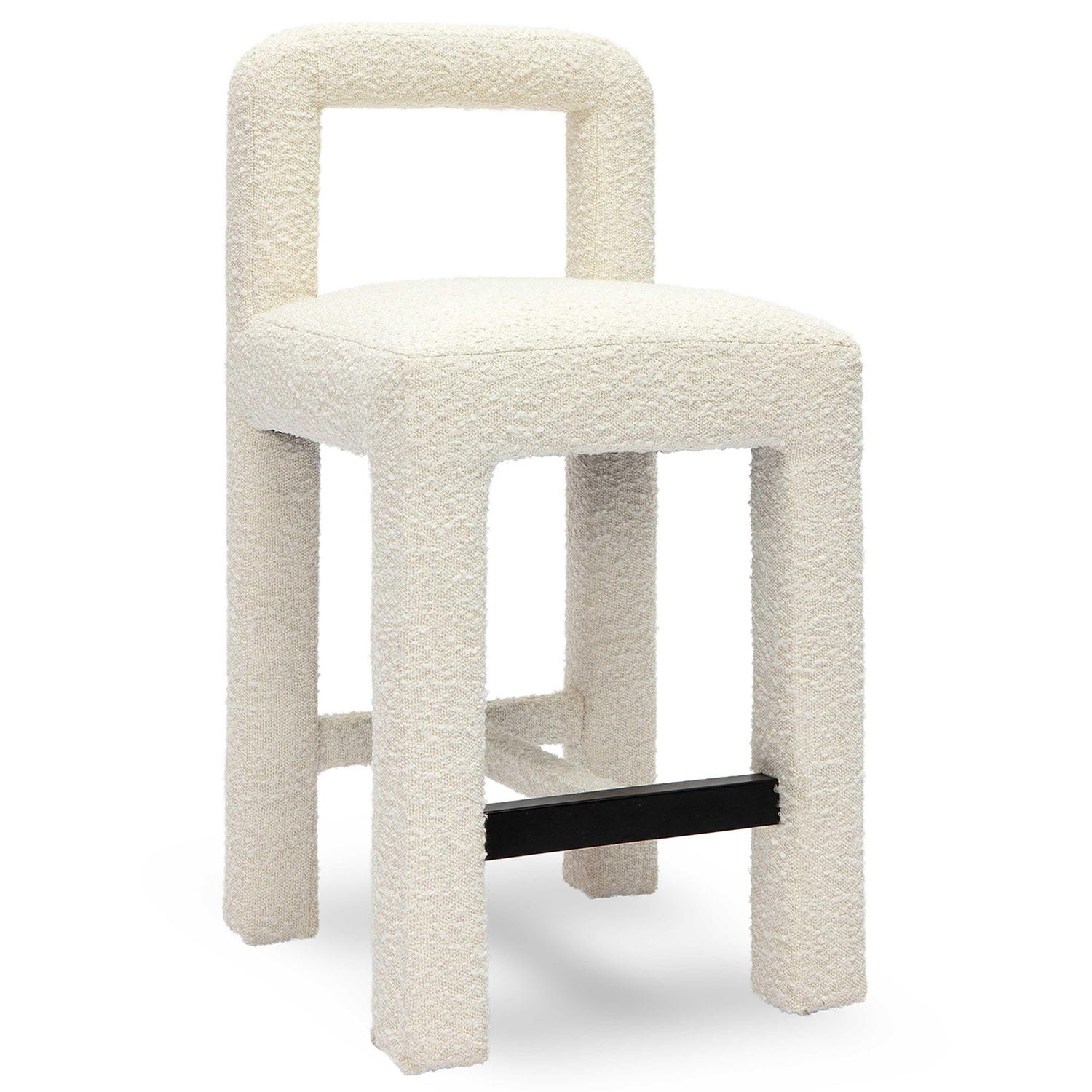 TOV Furniture Hazel Boucle Counter Stool