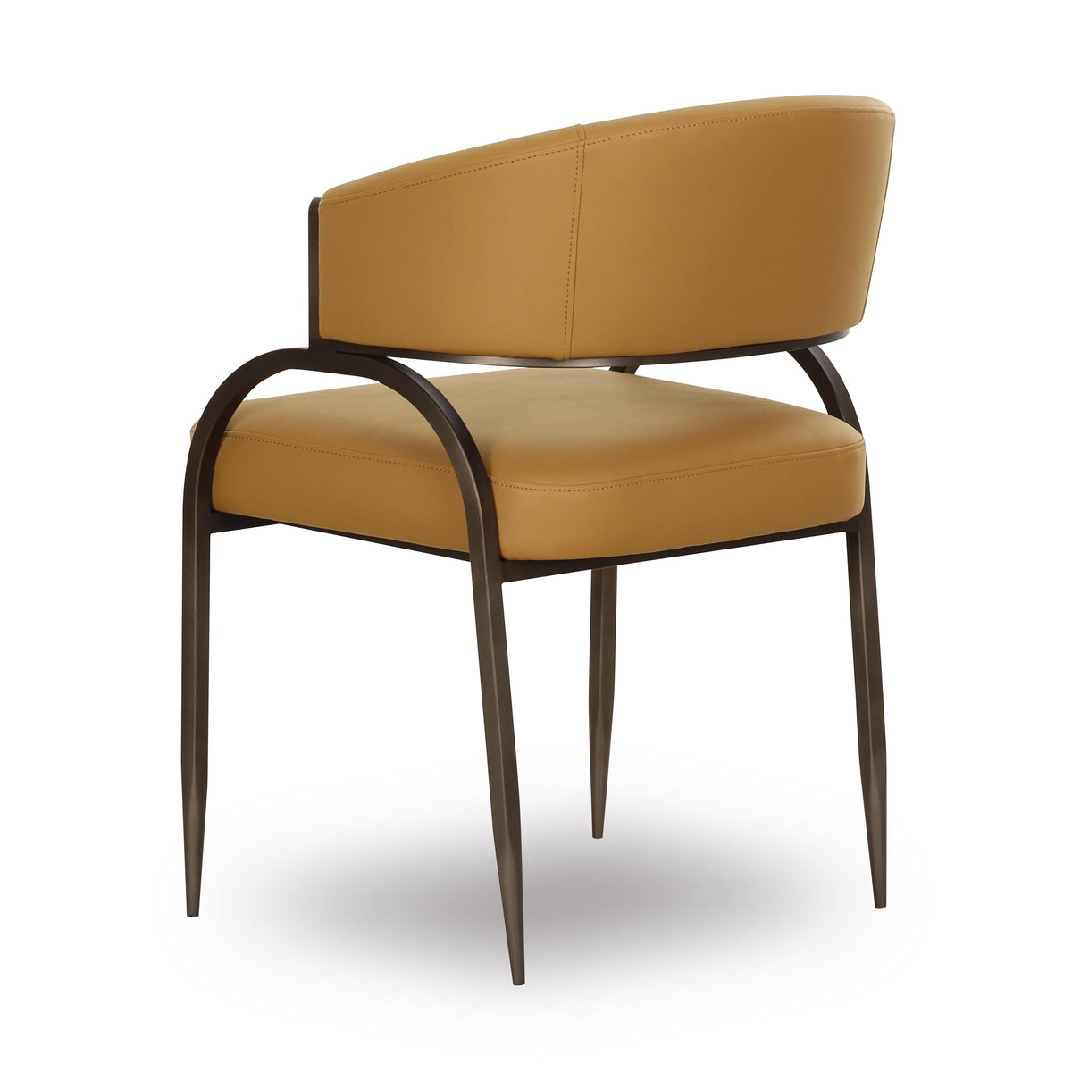 TOV Furniture Tatum Tan Performance Vegan Leather Dining Chair