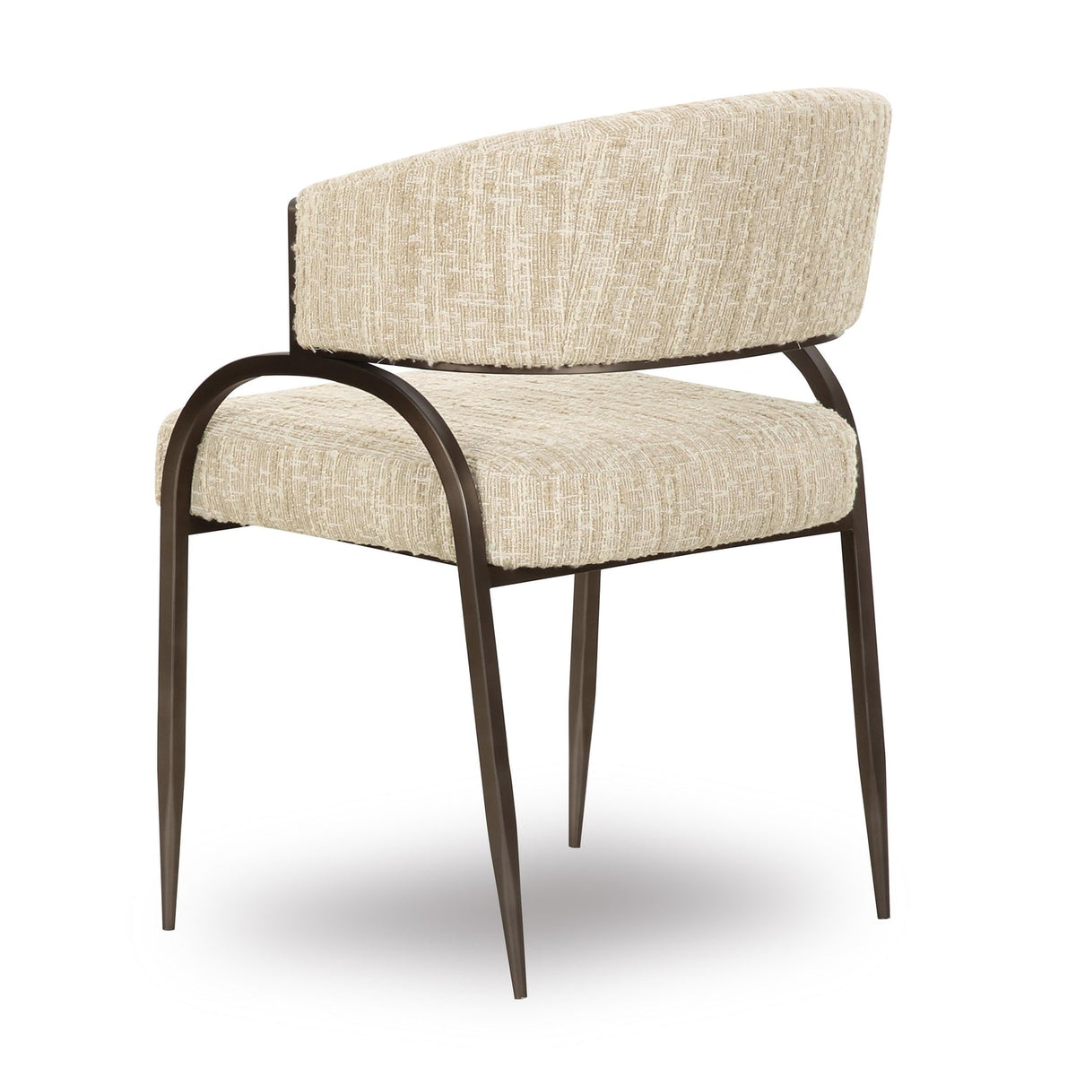 TOV Furniture Tatum Taupe Textured Performance Boucle Dining Chair