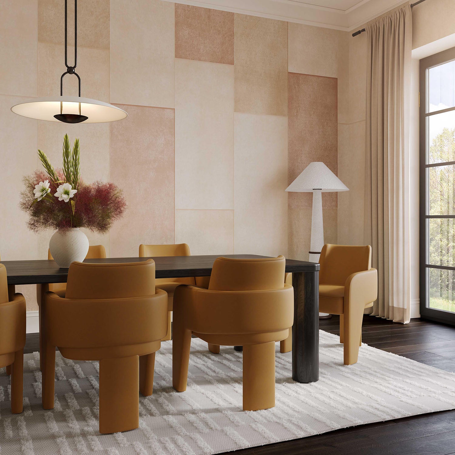 TOV Furniture Leo Performance Vegan Leather Dining Chair