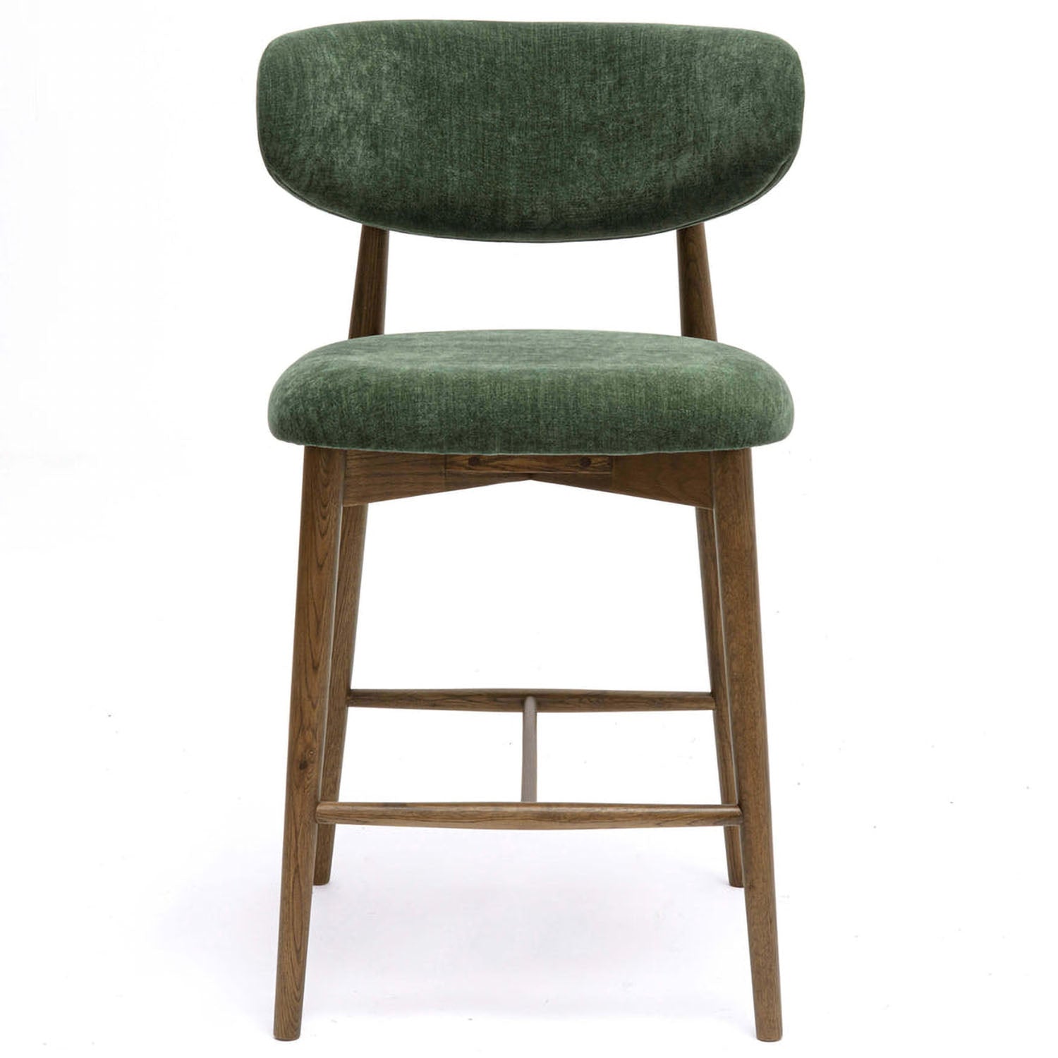 TOV Furniture Zinea Velvet Counter Stool