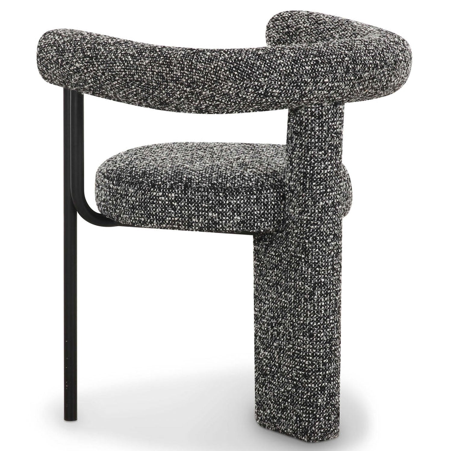 TOV Furniture Synn Black Performance Boucle Dining Chair