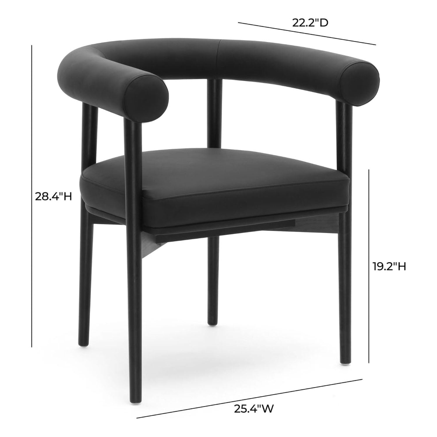 TOV Furniture Spara Performance Vegan Leather Dining Chair