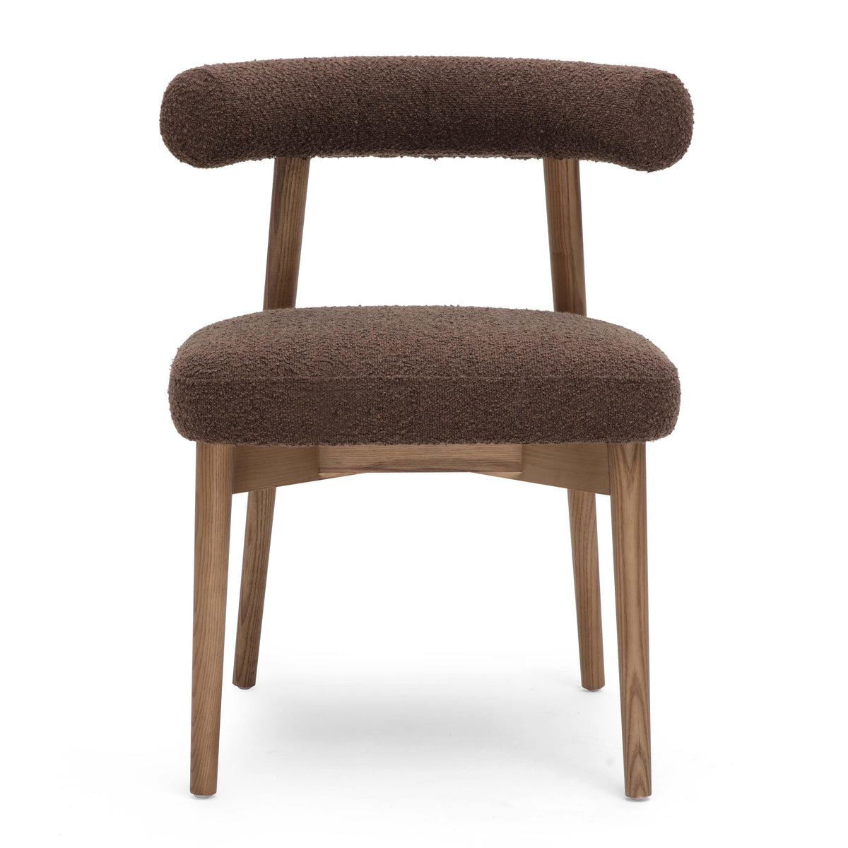 TOV Furniture Spara Chocolate Performance Boucle Side Chair