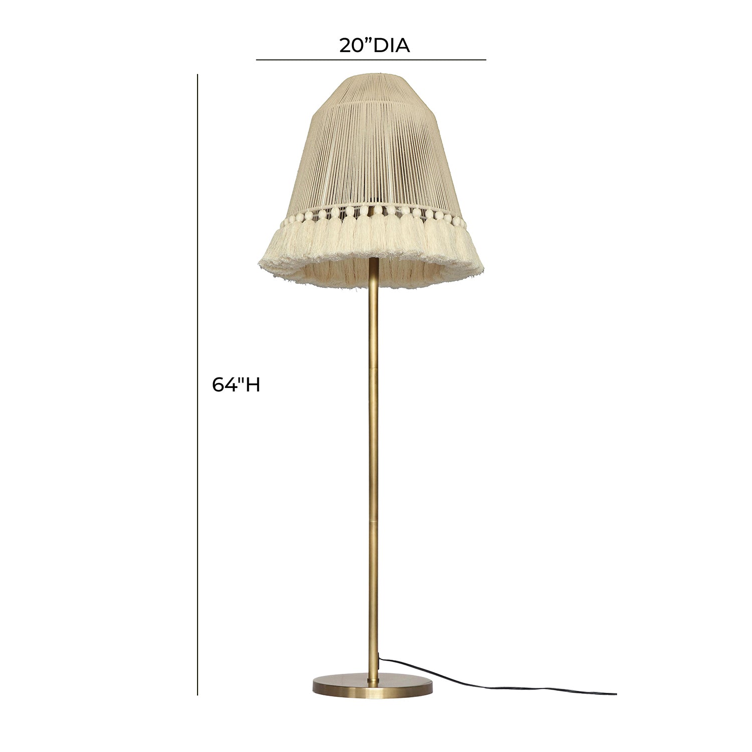 TOV Furniture June Floor Lamp