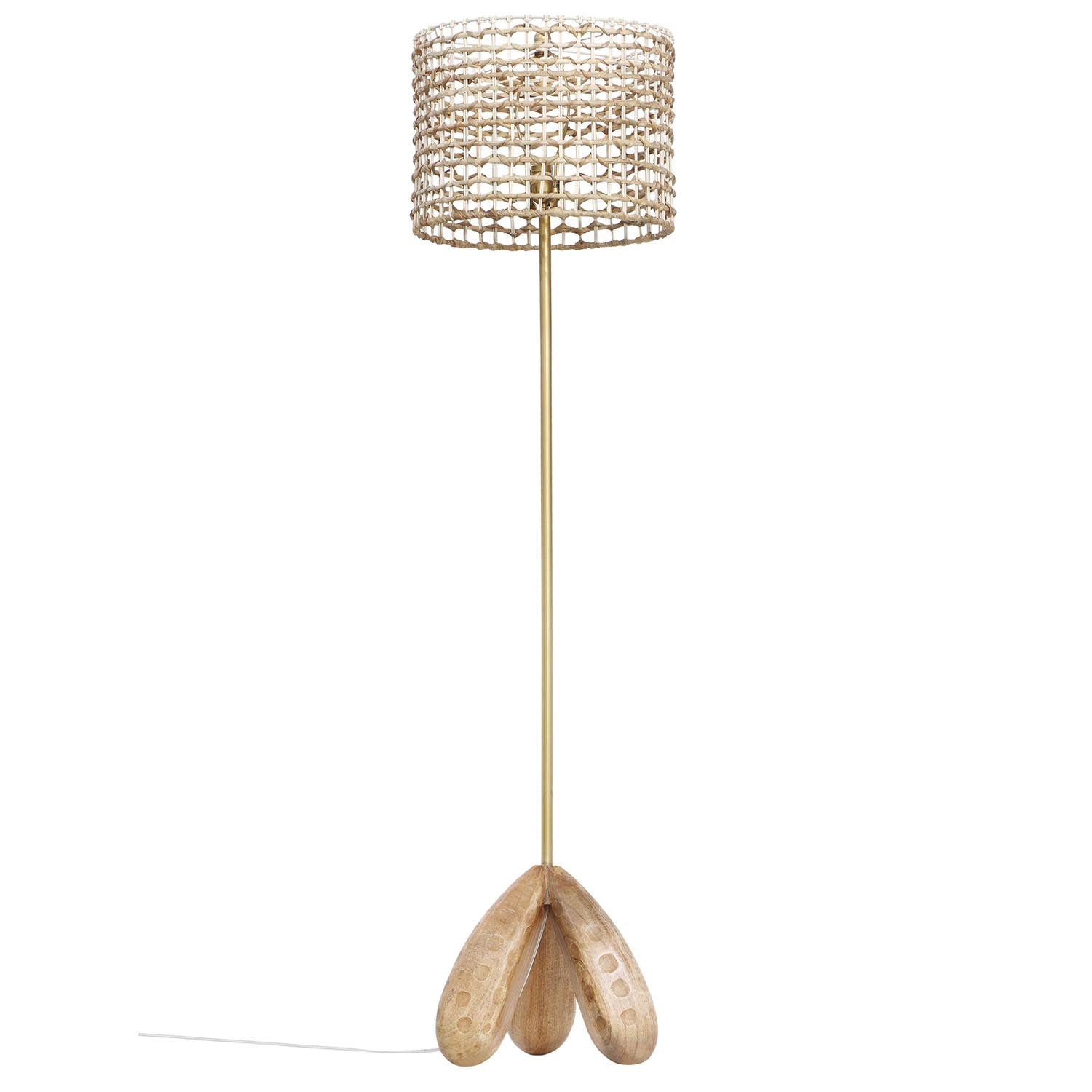 TOV Furniture Alondra Wooden Floor Lamp
