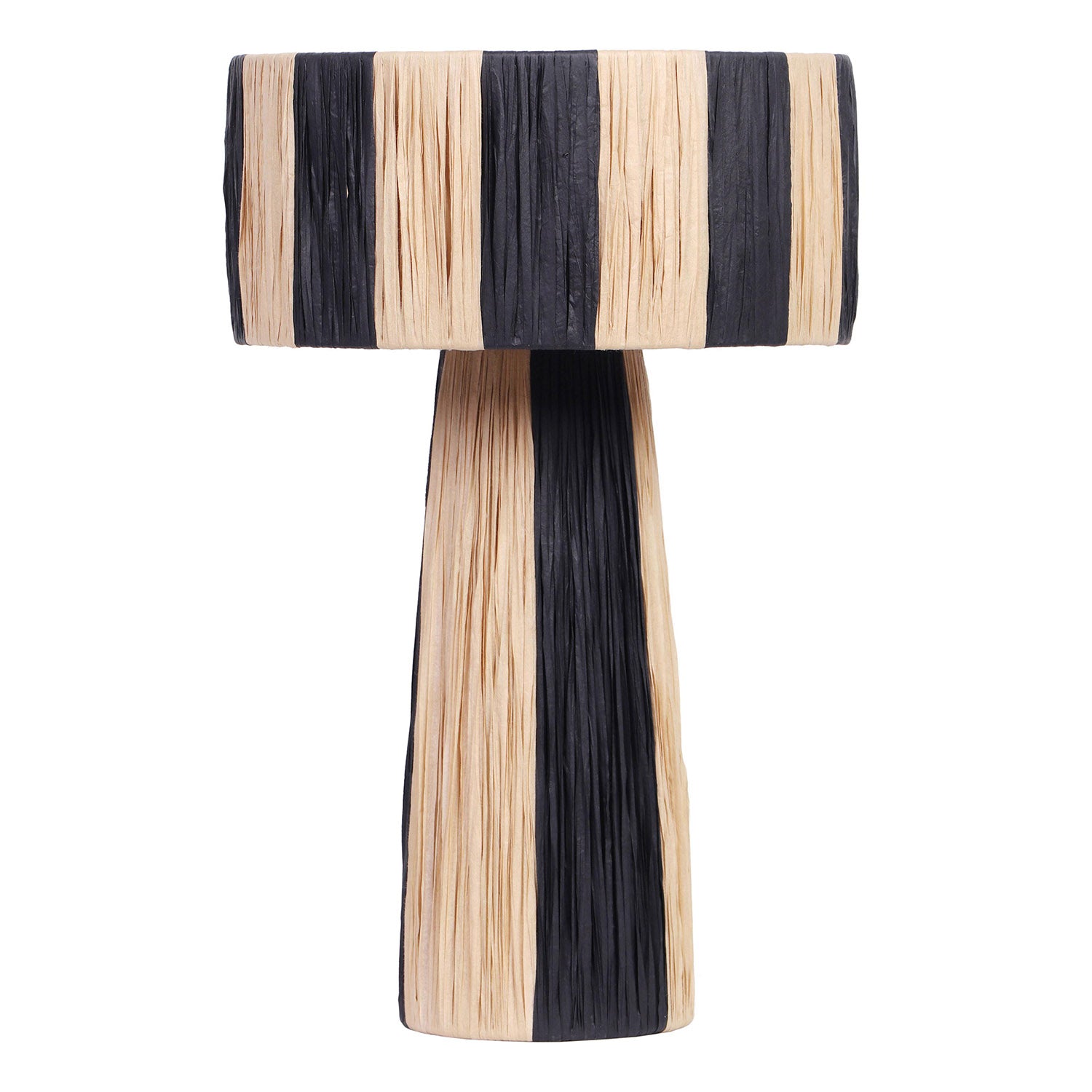 TOV Furniture Shelby Raffia Two Tone Table Lamp