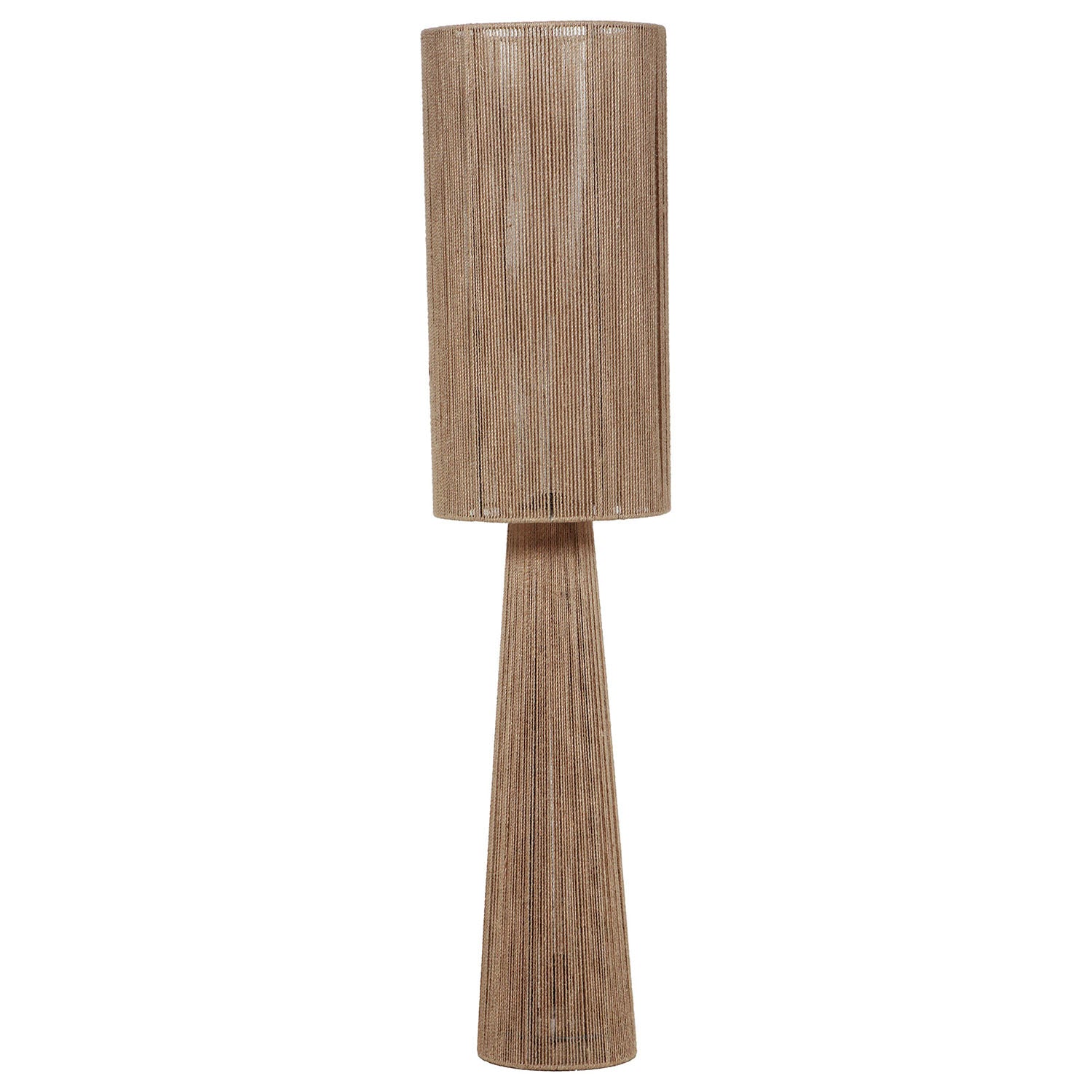 TOV Furniture Marza Natural Jute 2-Bulb Floor Lamp