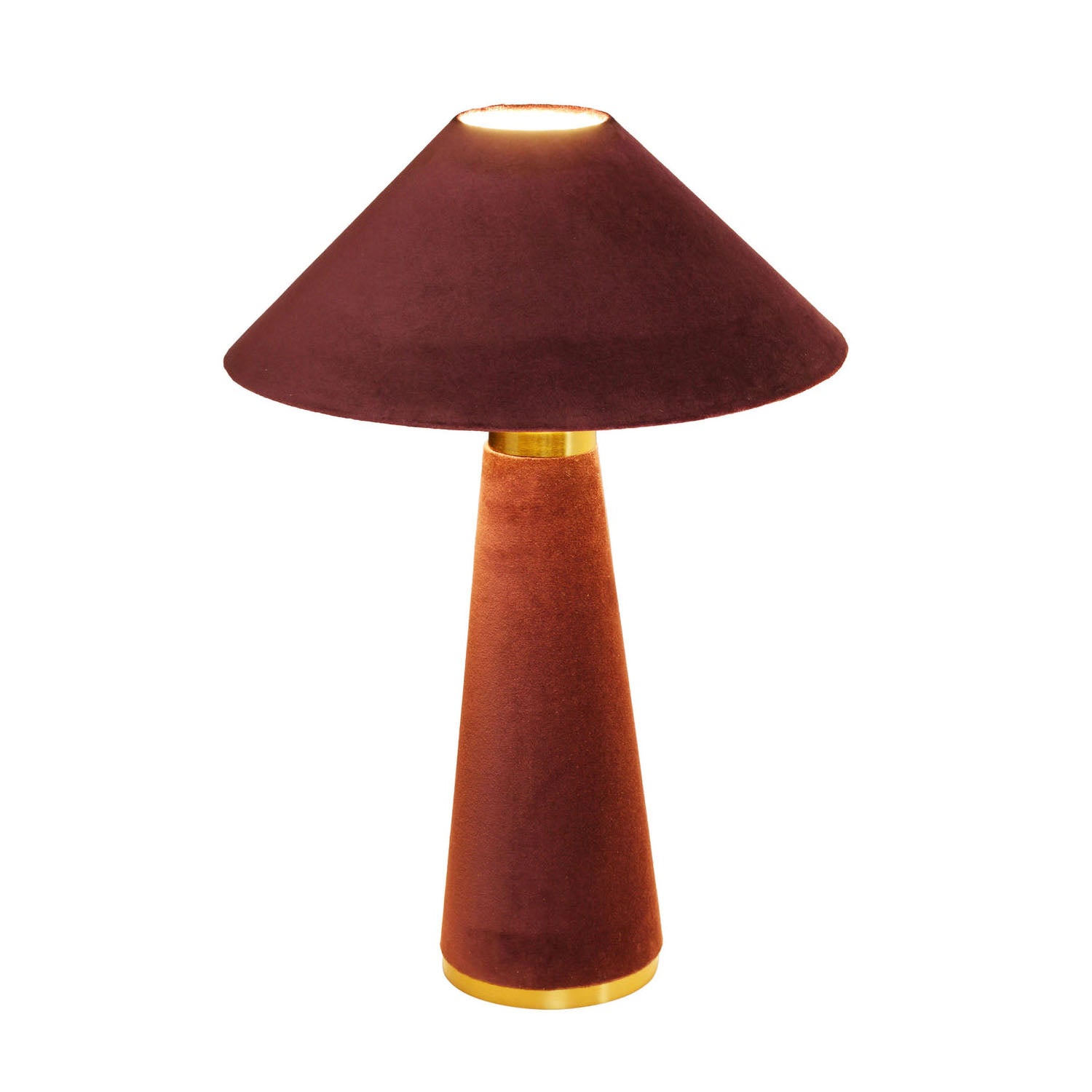 TOV Furniture Graham Velvet Table Lamp