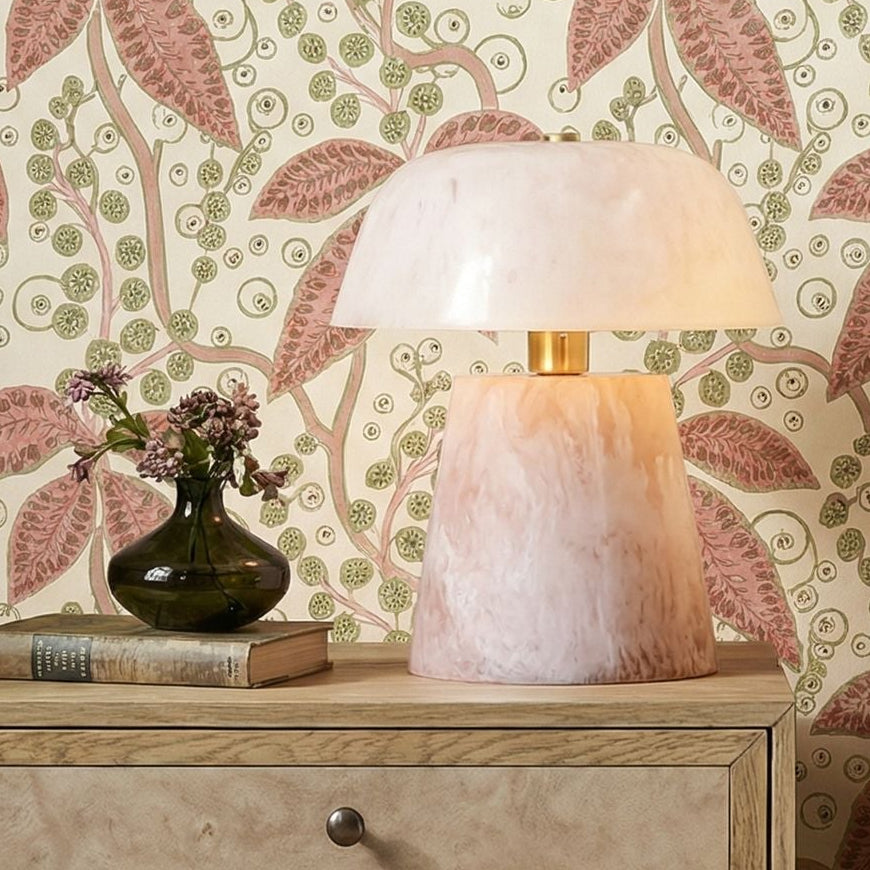 TOV Furniture Pouty Pink Resin Table Lamp