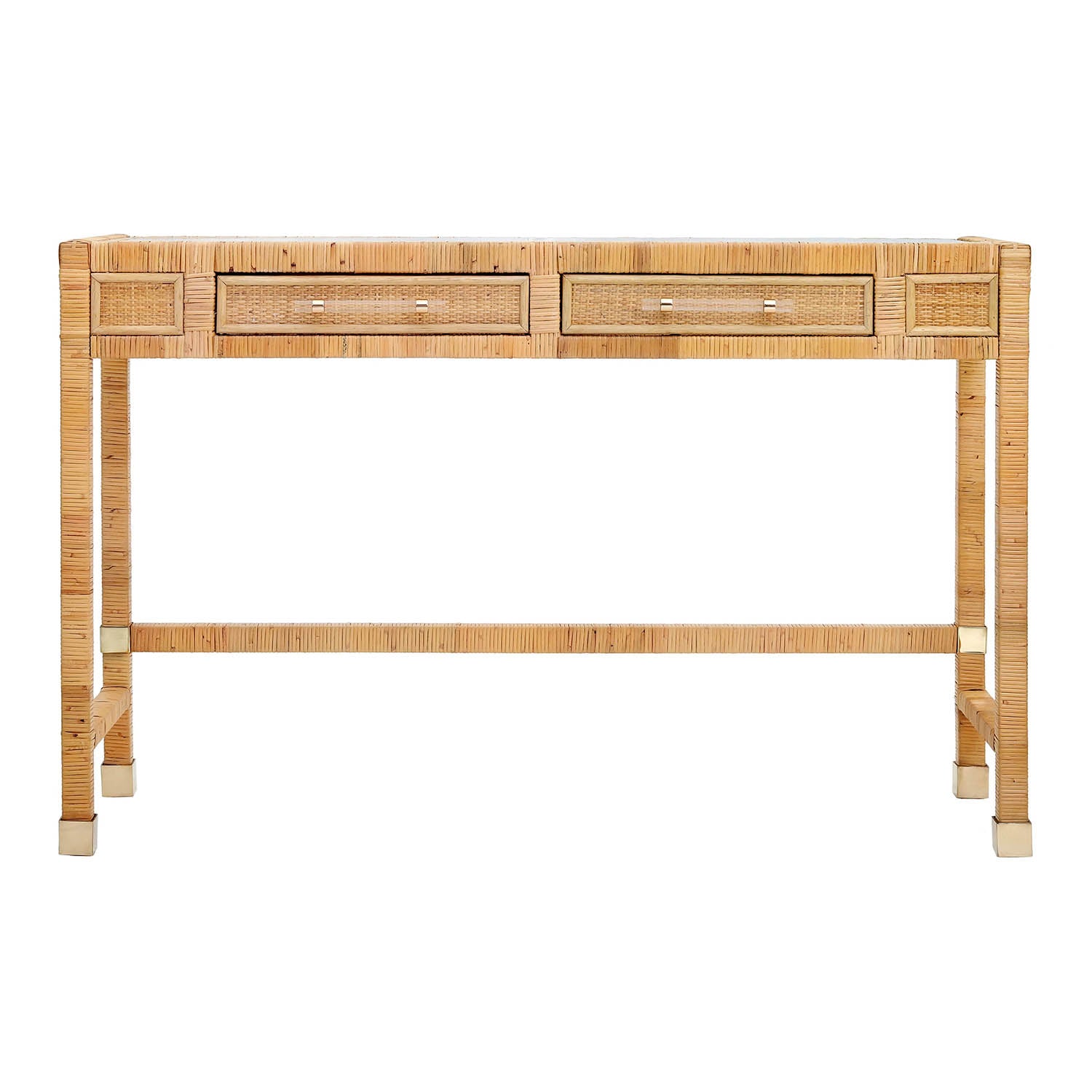 TOV Furniture Amara Rattan Desk