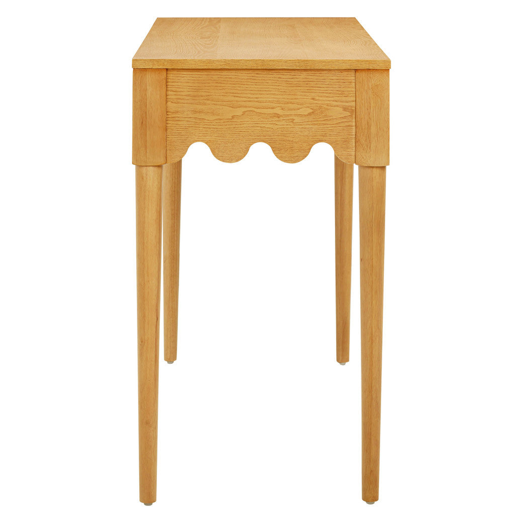 TOV Furniture Oodle Natural Ash 2-Drawer Desk