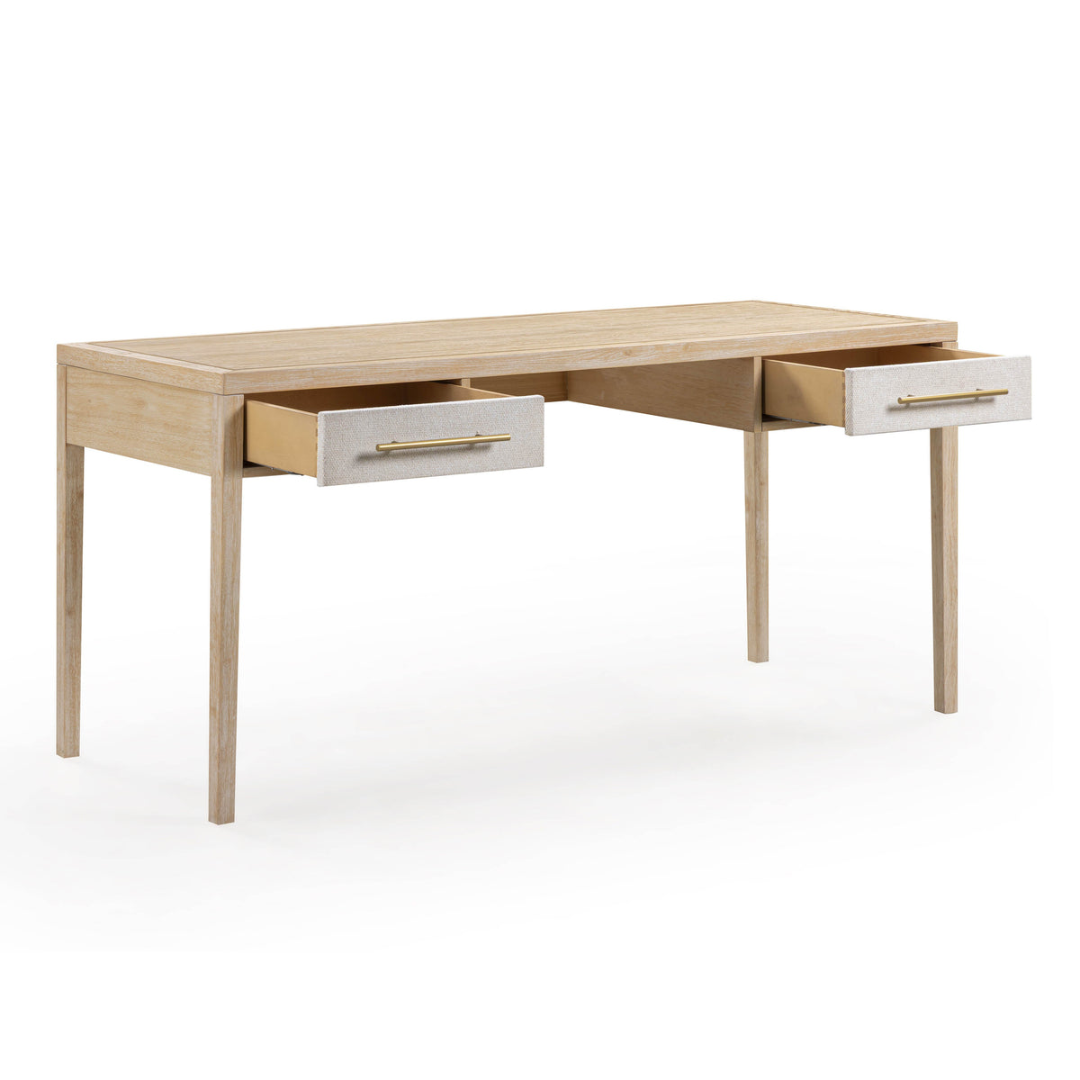 TOV Furniture Hera 62in Natural Washed Executive Desk