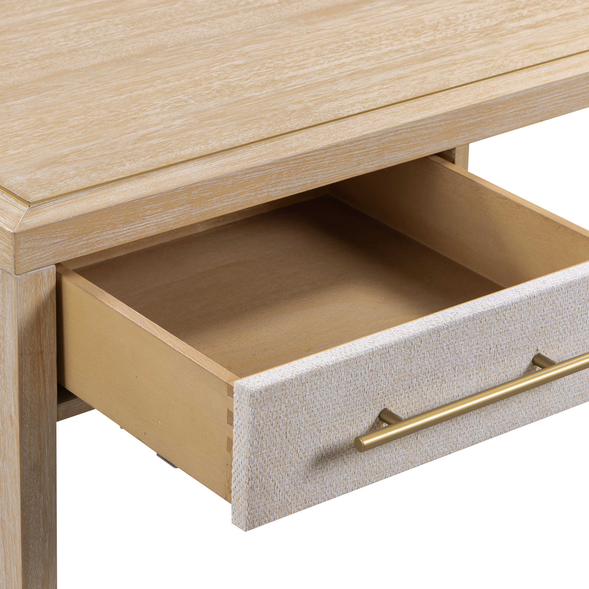 TOV Furniture Hera 62in Natural Washed Executive Desk