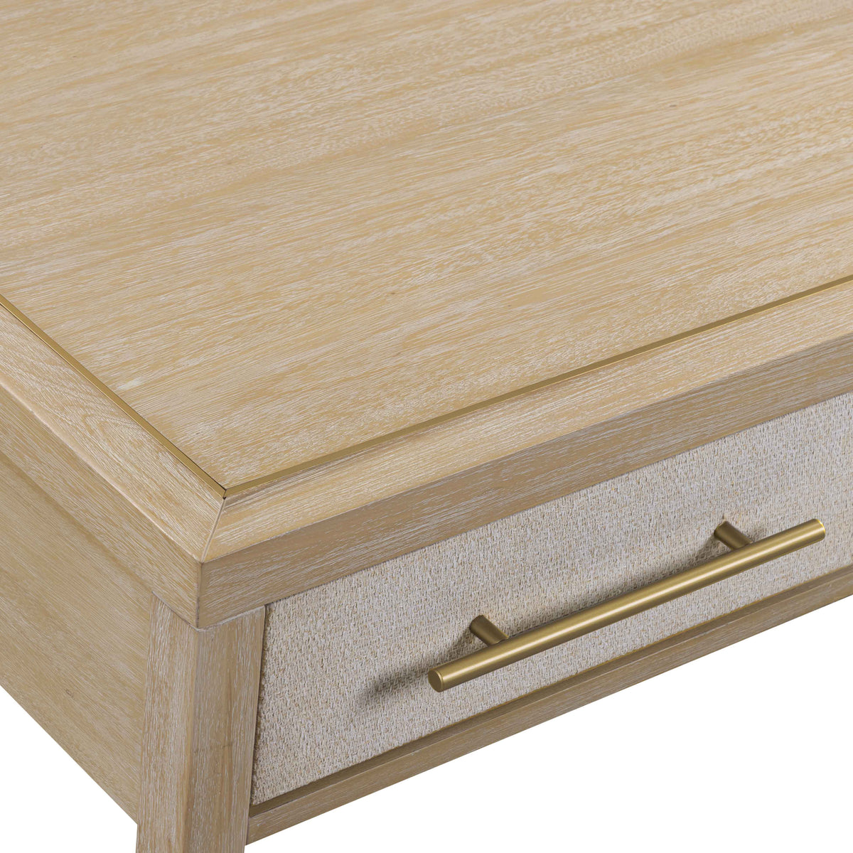 TOV Furniture Hera 62in Natural Washed Executive Desk