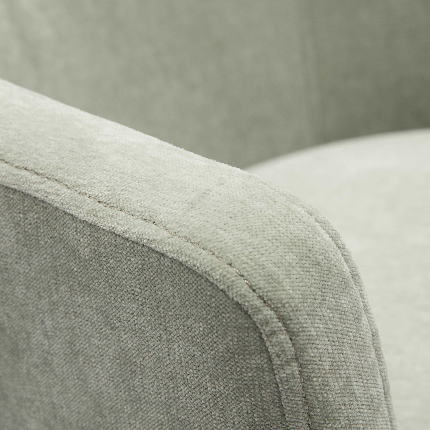 TOV Furniture Kristen Upcycled Chenille Rolling Desk Chair