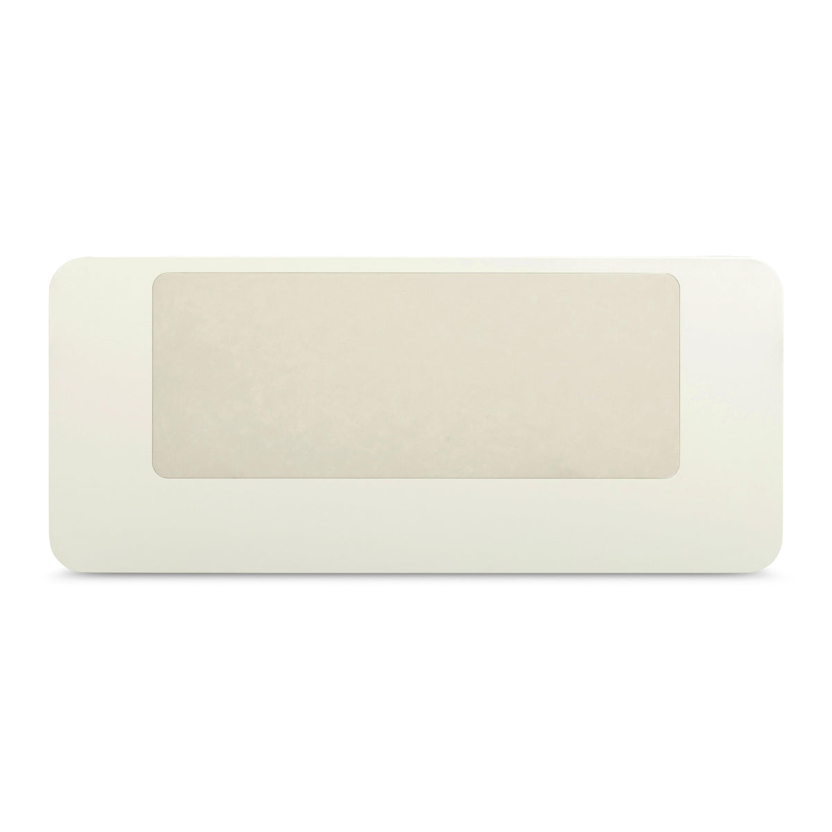 TOV Furniture Sarah Cream 2-Drawer Executive Work Desk