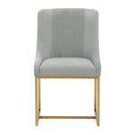 TOV Furniture Lisa Pleated Velvet Dining Chair