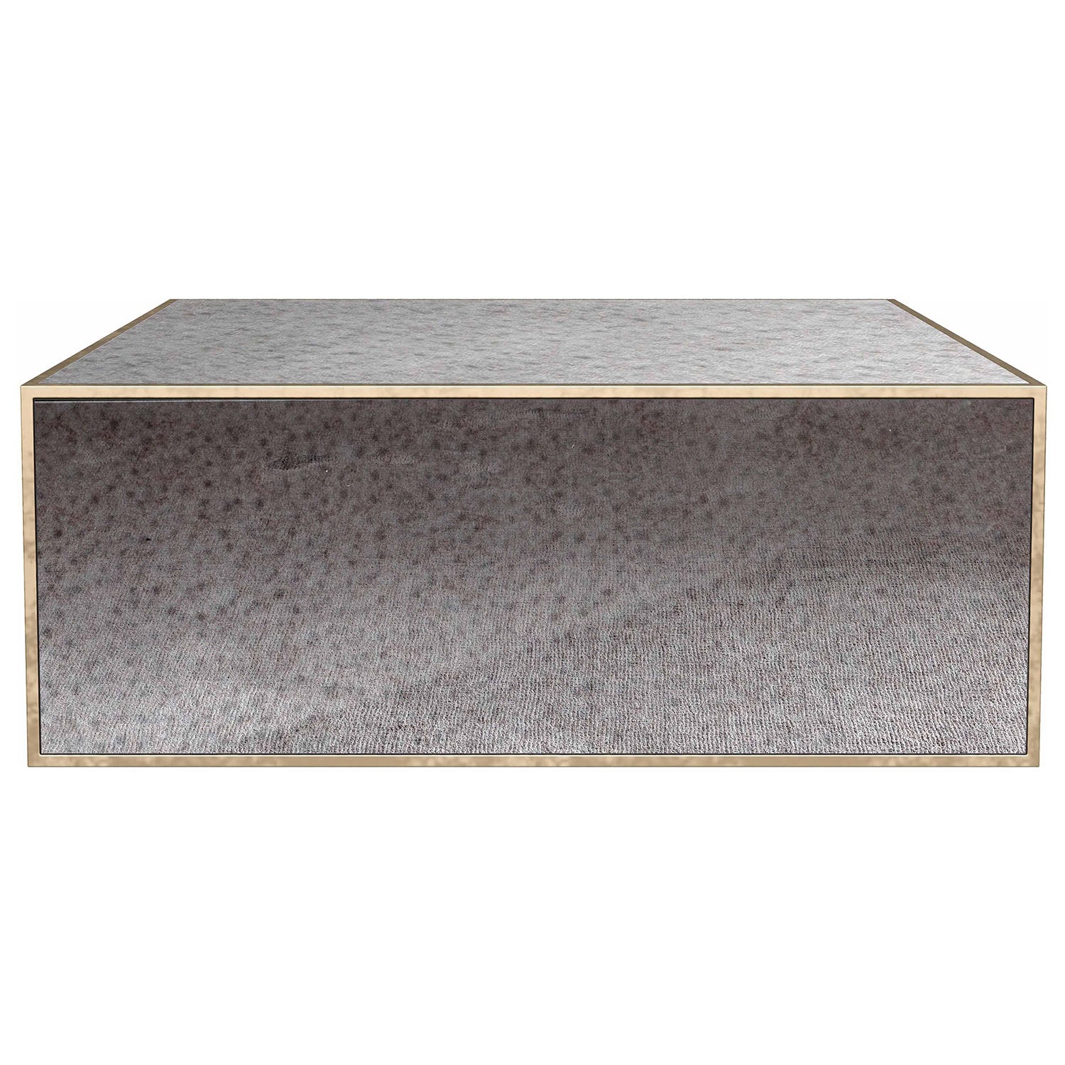 TOV Furniture by Inspire Me Lana Mirrored Large Coffee Table