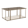 TOV Furniture Emma Ash & Glass Coffee Table