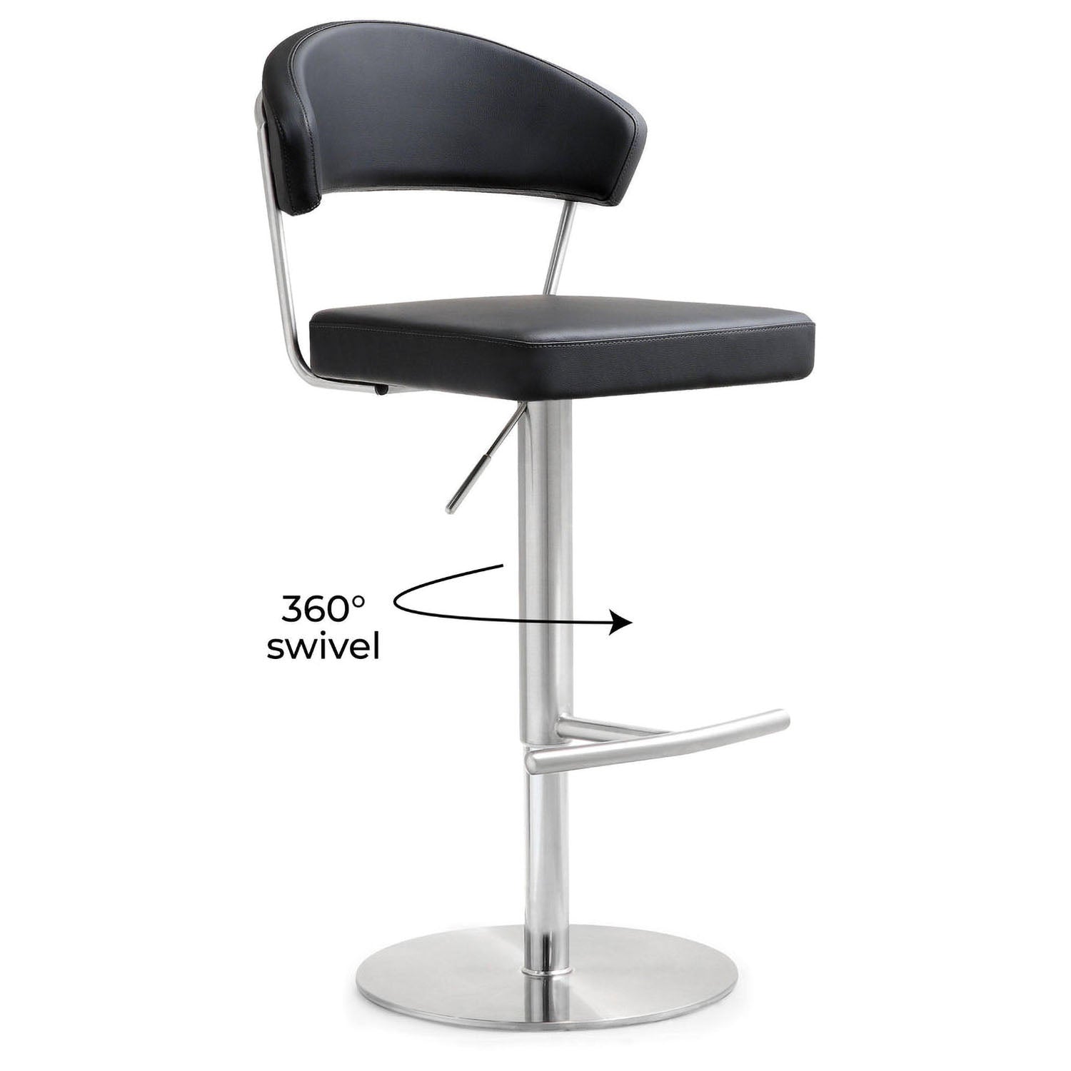 TOV Furniture Cosmo Adjustable Stool