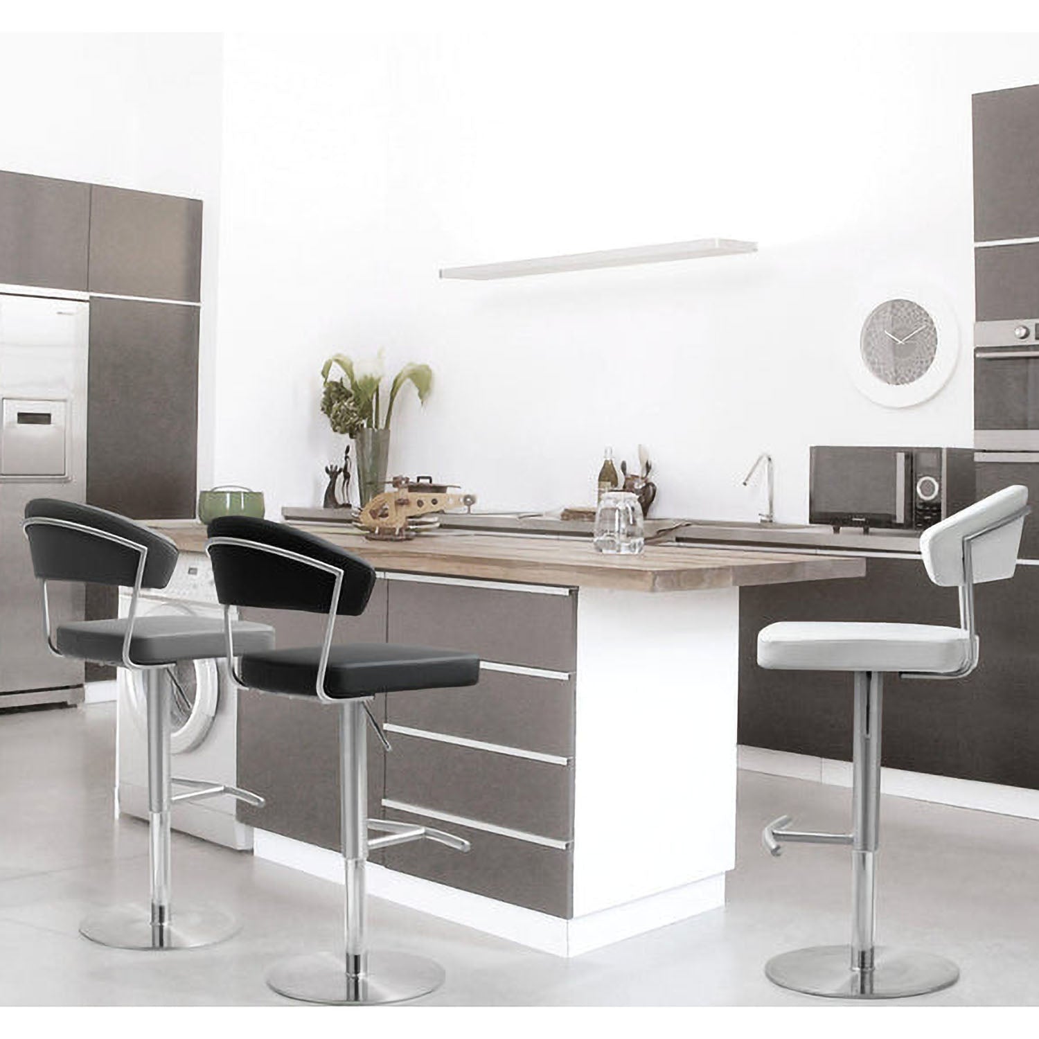 TOV Furniture Cosmo Adjustable Stool