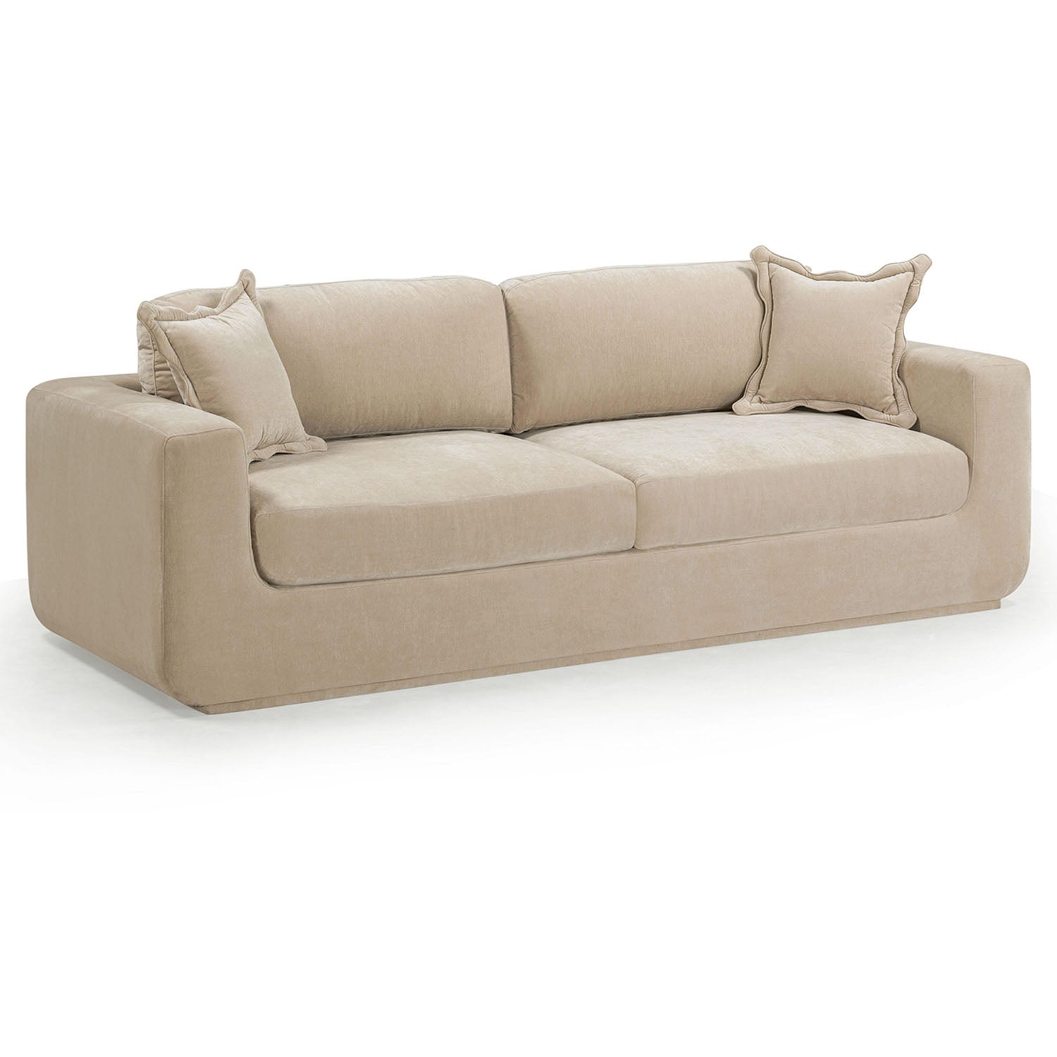 TOV Furniture Miri Upcycled Washed Velvet Sofa