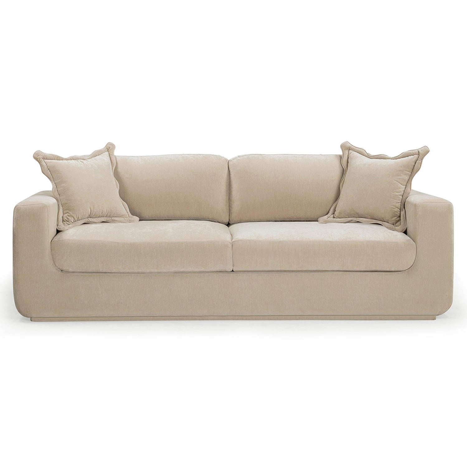 TOV Furniture Miri Upcycled Washed Velvet Sofa