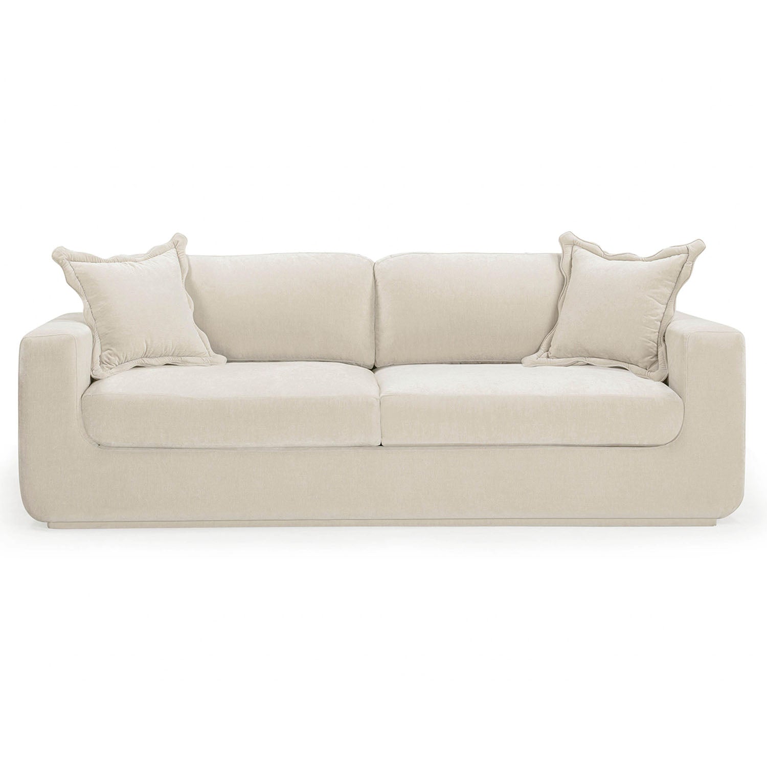 TOV Furniture Miri Upcycled Washed Velvet Sofa