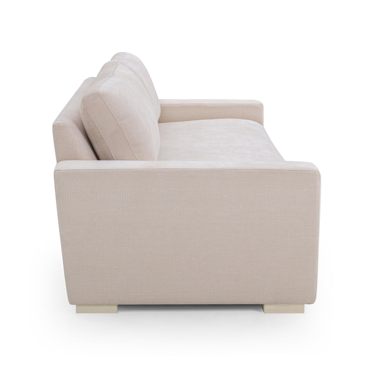 TOV Furniture Beckham Cream Performance Chenille 96in Sofa