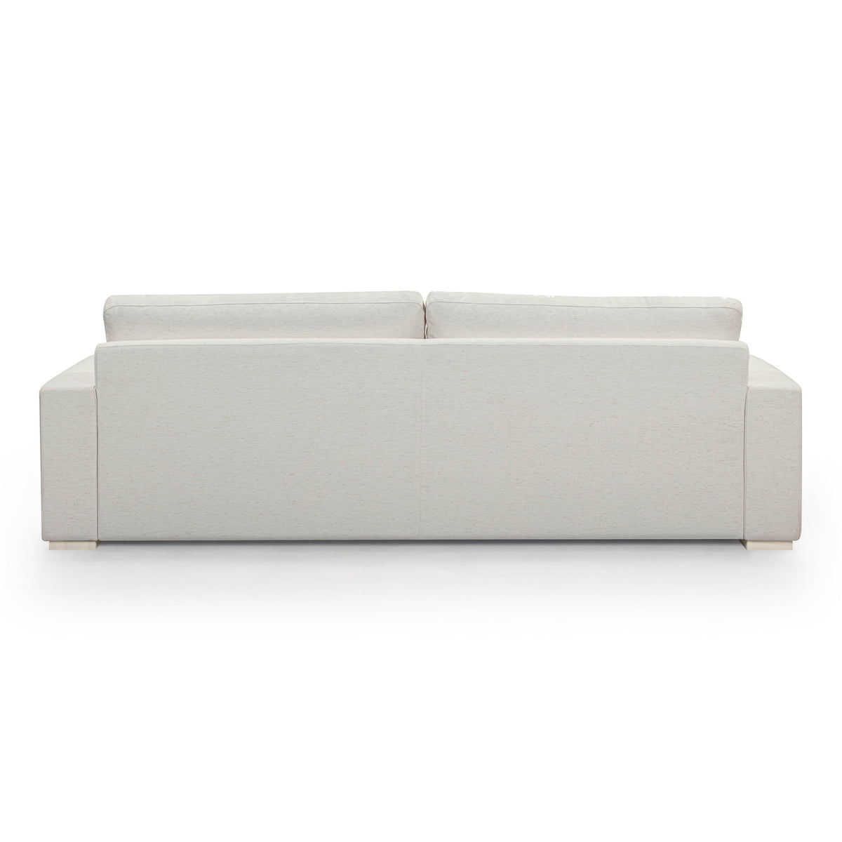 TOV Furniture Beckham Cream Upcycled Performance Chenille 96in Sofa