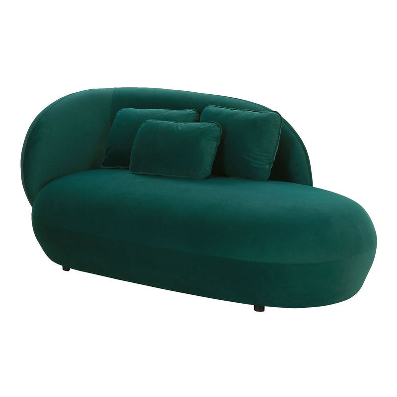 TOV Furniture Galet Velvet Chaise Lounge