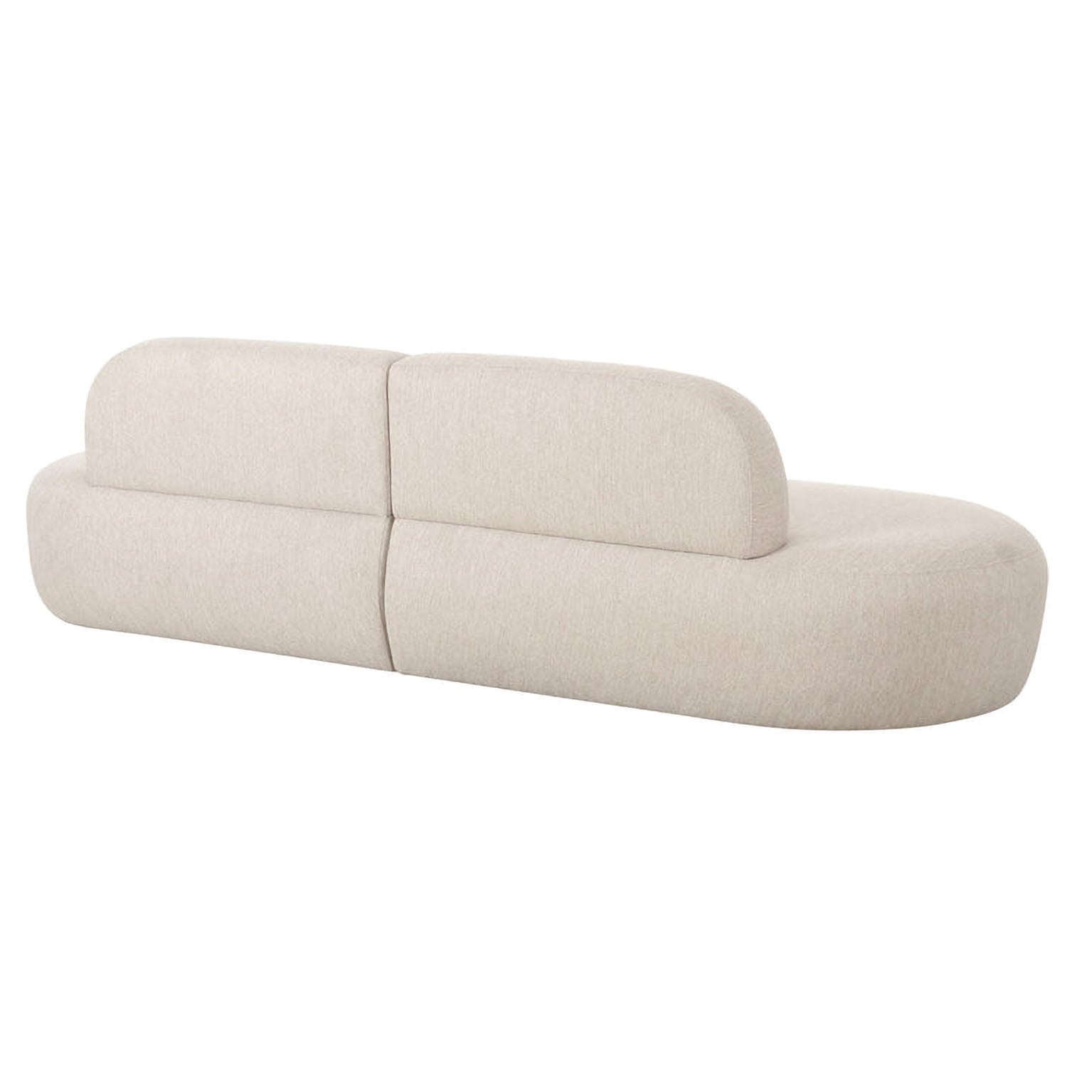 TOV Furniture Broohah Beige Linen Sofa