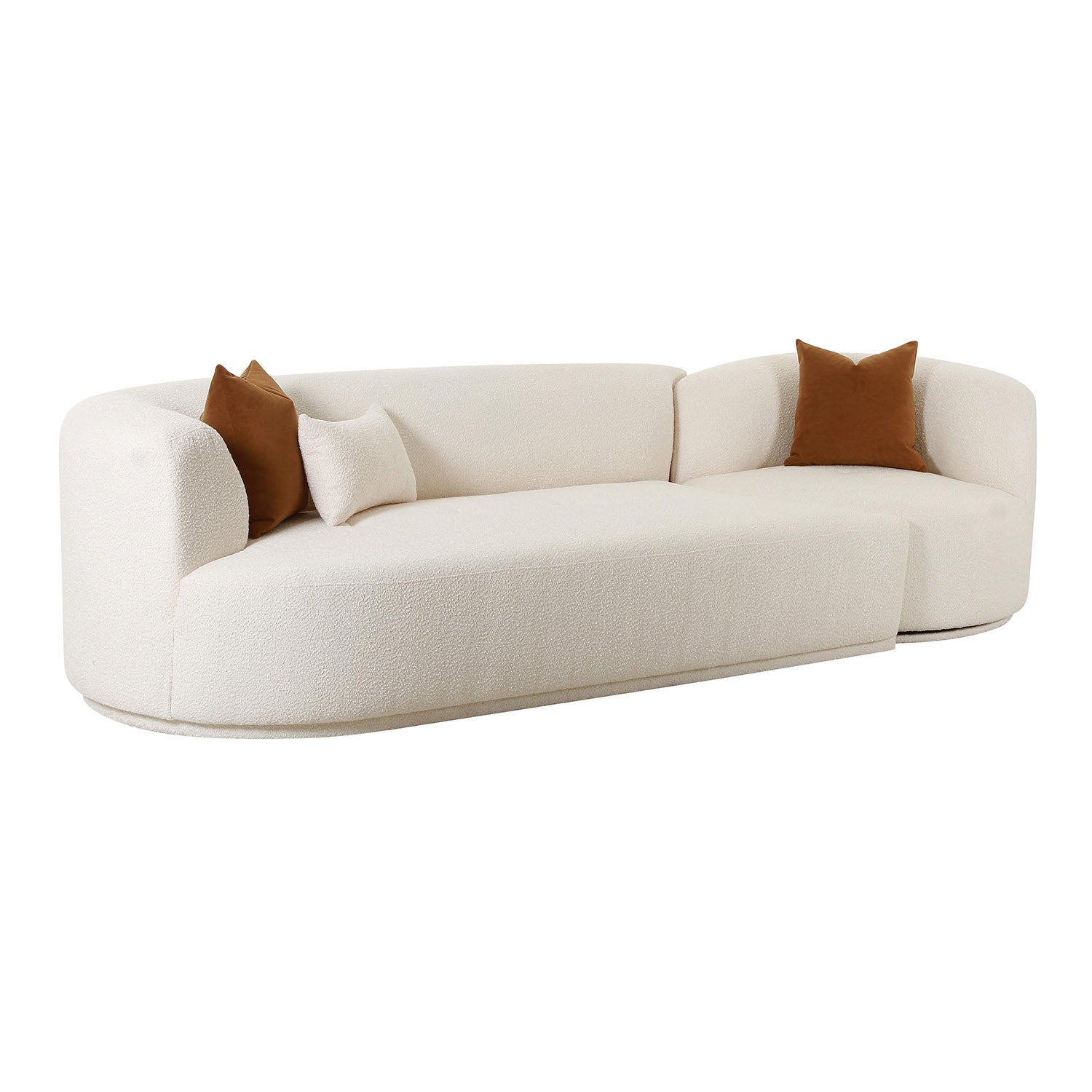 TOV Furniture Fickle 2 Piece Modular LAF Sofa