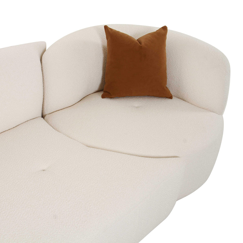 TOV Furniture Fickle 2 Piece Modular LAF Sofa